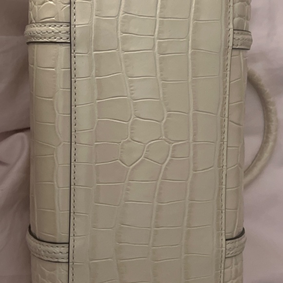 Tory Burch Thea Mini Satchel Embossed Leather Handbag - Picture 4 of 4